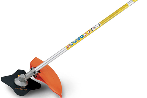 Stihl FS-KM Brushcutter with 4 Tooth Grass Blade