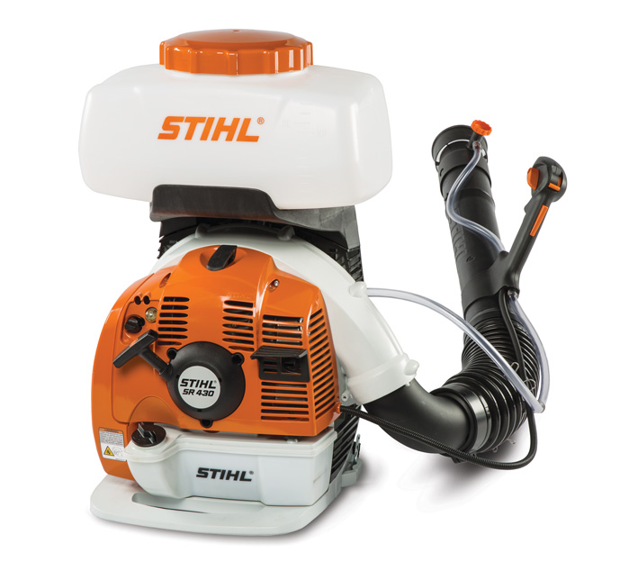 sr430 stihl backpack sprayer
